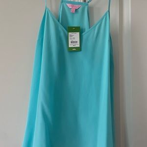 Lily Pulitzer silk dusk top